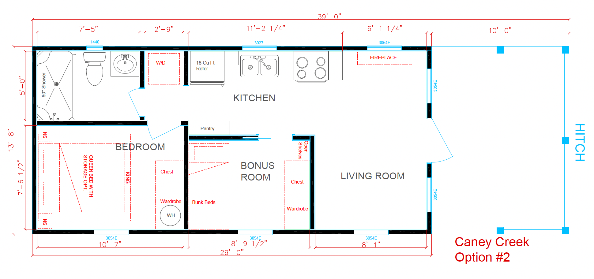 Caney Creek Floor Plan