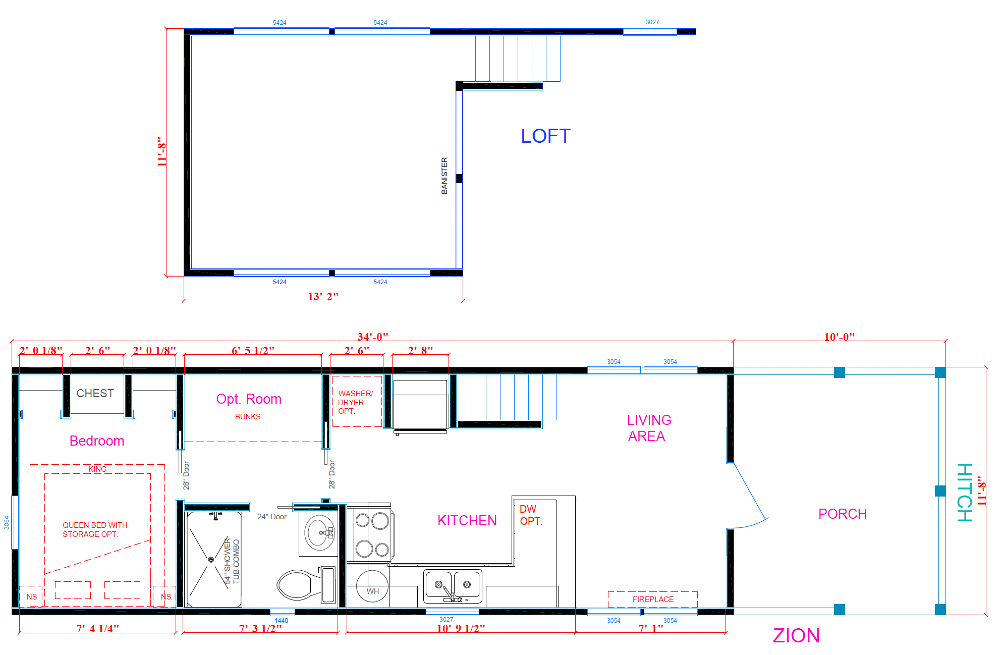 Zion Floor Plan